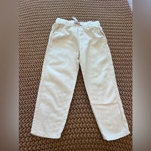 Kids Cream Pants